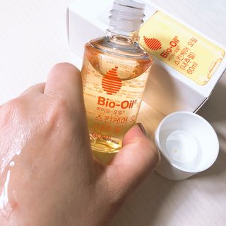 바이오오일 [바이오-오일] 스킨케어 오일 내추럴 60ml — 4점을 준 리뷰어가 2021년 5월 올린 사용 사진