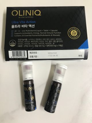 올리닉 울트라비타액션 — 5점을 준 리뷰어가 2021년 12월 올린 사용 사진