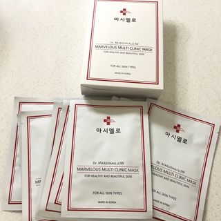 닥터마시멜로 마블러스 멀티 클리닉 마스크 — 5점을 준 리뷰어가 2021년 3월 올린 사용 사진