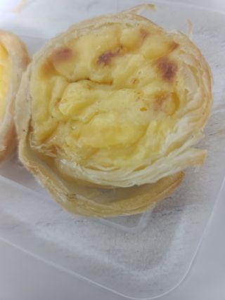 디앙뜨 포르투갈 에그타르트 오리지널 맛+패션후르츠 맛 중 택1 — 4점을 준 리뷰어가 2021년 7월 올린 사용 사진