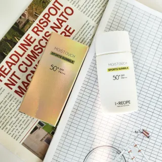 아이레시피 모이스트터치 스포츠 선밀크 50ml (SPF50+ PA+++) — 5점을 준 리뷰어가 2023년 2월 올린 사용 사진