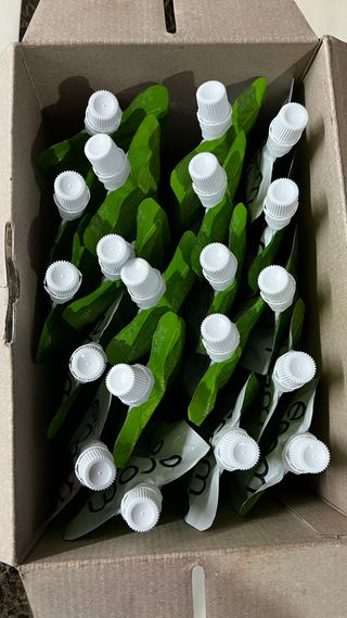 [이롬] 오크라 마시는 뷰티드링크 100mL x 20입 — 5점을 준 리뷰어가 2022년 9월 올린 사용 사진