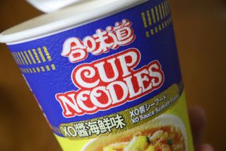 NISSIN 닛신 컵누들  4종 - 씨푸드오리지날, 씨푸드 스파이시, 씨푸드 커리, 씨푸드 XO소스 — 4.5점을 준 리뷰어가 2022년 5월 올린 사용 사진