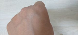 프리마인 선크림만 바꿨을 뿐인데 매일 물 2L챙겨먹고 기초케어 완벽하게 한 물빛피부 완성,셀라브UV프로텍터 — 3.5점을 준 리뷰어가 2023년 7월 올린 사용 사진