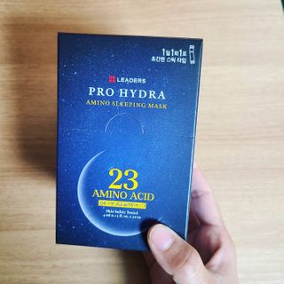 리더스코스메틱 리더스 프로 하이드라 아미노 슬리핑 마스크 — 4점을 준 리뷰어가 2021년 1월 올린 사용 사진