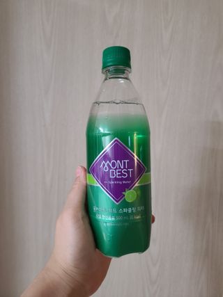 몽베스트 Montbest with Sparkling water Lime20병 — 5점을 준 리뷰어가 2021년 10월 올린 사용 사진