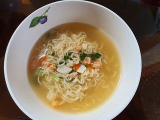 [풀무원] 자연은맛있다 정면, 백면, 홍면  세트 — 3.5점을 준 리뷰어가 2021년 4월 올린 사용 사진