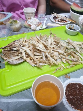 [오늘바스켓] 용대리 손질하늘태 130g — 5점을 준 리뷰어가 2021년 6월 올린 사용 사진