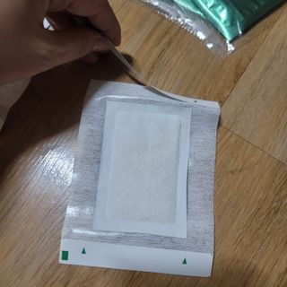 [레제르] 아로마 수액패치 발패치 10매입 유칼립투스 향 — 5점을 준 리뷰어가 2022년 3월 올린 사용 사진