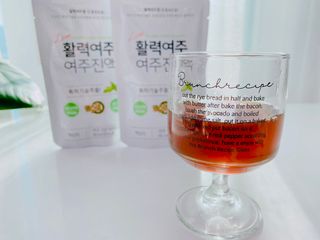 참유원 특허제조 활력 여주진액 여주즙 50포 — 5점을 준 리뷰어가 2022년 1월 올린 사용 사진
