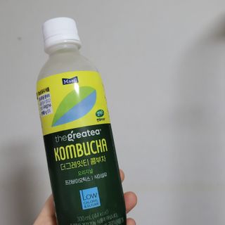더그레잇티 콤부차 [매일유업] 더그레잇티 44kcal 콤부차 300ml *12개입 (오리지널 6개+베리리치 6개) — 5점을 준 리뷰어가 2023년 7월 올린 사용 사진