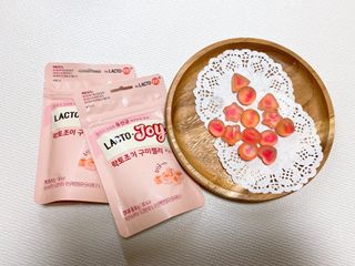 락토조이 구미젤리 복숭아맛 — 5점을 준 리뷰어가 2023년 5월 올린 사용 사진