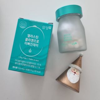 체인미 엘라스틴 콜라겐으로 이뻐진데이 500mg x 30정 — 5점을 준 리뷰어가 2021년 12월 올린 사용 사진