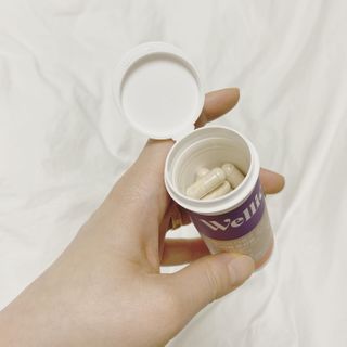웰리카 더블유 100억 유산균 — 4.5점을 준 리뷰어가 2021년 1월 올린 사용 사진