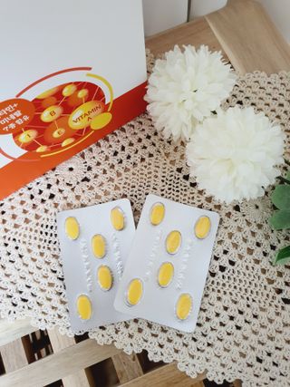 서울약사신협_내몸애발란스멀티비타민앤미네랄파워업_800mg x 90정 — 5점을 준 리뷰어가 2021년 5월 올린 사용 사진