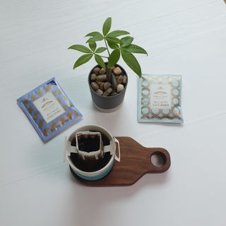 (주)쟈뎅 쟈뎅 클래스 핸드 드립 커피 10P 2종_디카페인 1종+랜덤 플레이버 1종 — 5점을 준 리뷰어가 2021년 4월 올린 사용 사진