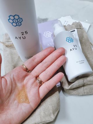 AYU25[아유트웬티파이브]피부 진정, 보습 와일즈 로즈 핸드워시 — 5점을 준 리뷰어가 2021년 5월 올린 사용 사진