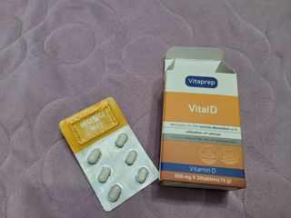 뉴트리션팩토리 비타프렙 바이탈디 비타민D 500mg — 5점을 준 리뷰어가 2021년 10월 올린 사용 사진
