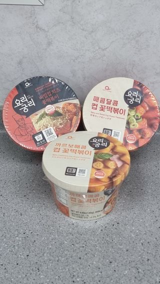 프리 [요리궁리] 타입 B (매콤,치즈,매콤까르보) 꽃떡볶이 6개입 세트 — 5점을 준 리뷰어가 2025년 2월 올린 사용 사진