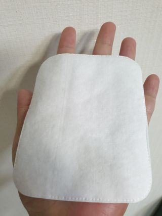 디어엘로디 프리미엄 유기농 베이비 솜티슈 40매 3 + 1 PACK — 5점을 준 리뷰어가 2021년 3월 올린 사용 사진