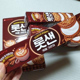 롯데제과 롯샌 카페크런치 — 5점을 준 리뷰어가 2021년 10월 올린 사용 사진
