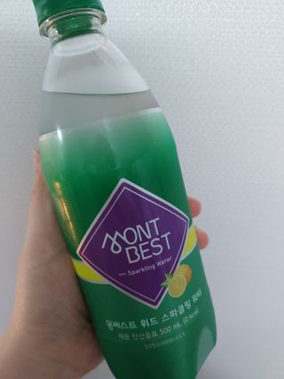 몽베스트 Montbest with Sparkling water Lemon OR Lime 20병(랜덤) — 5점을 준 리뷰어가 2021년 11월 올린 사용 사진