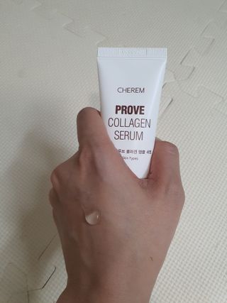 체르엠  프루브 콜라겐 앰플세럼 60ml 1병 — 5점을 준 리뷰어가 2021년 12월 올린 사용 사진