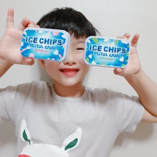 [아이스칩스] 무설탕 비건 자일리톨 캔디 7종 2개기준 — 5점을 준 리뷰어가 2021년 7월 올린 사용 사진