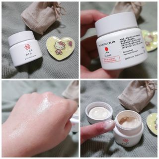 AYU25[아유트웬티파이브]다마스크로즈워터 베이스 천연 수분 촉촉 크림 — 5점을 준 리뷰어가 2021년 4월 올린 사용 사진