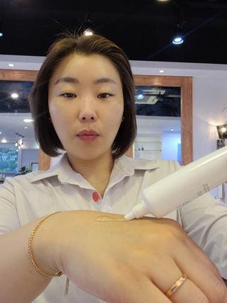 브에노 스킨셀 더마 앰플 — 5점을 준 리뷰어가 2021년 6월 올린 사용 사진