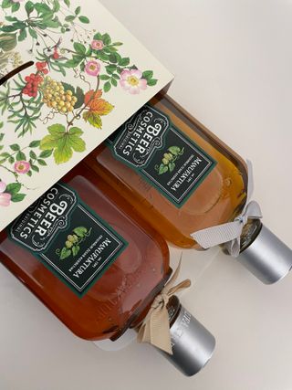 체코 비건화장품 마뉴팍투라 향좋은 천연 맥주샴푸 맥주샤워젤 — 5점을 준 리뷰어가 2022년 5월 올린 사용 사진