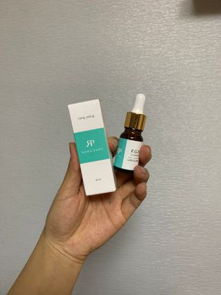 랑팡 EGF+FGF 10ppm 리포좀 앰플 원액 10ml — 4점을 준 리뷰어가 2021년 11월 올린 사용 사진