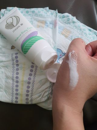 mom e 맘이 내추럴 베이비 케어 기저귀크림 — 4점을 준 리뷰어가 2021년 2월 올린 사용 사진