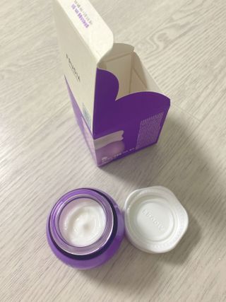 [후르디아] 72시간 블루베리 속살 수분크림 — 5점을 준 리뷰어가 2021년 2월 올린 사용 사진