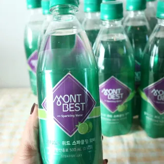 몽베스트 Montbest with Sparkling water Lime20병 — 5점을 준 리뷰어가 2022년 11월 올린 사용 사진