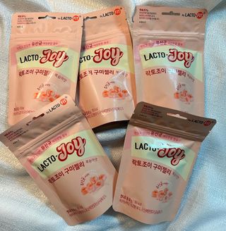 락토조이 구미젤리 복숭아맛 — 5점을 준 리뷰어가 2023년 5월 올린 사용 사진