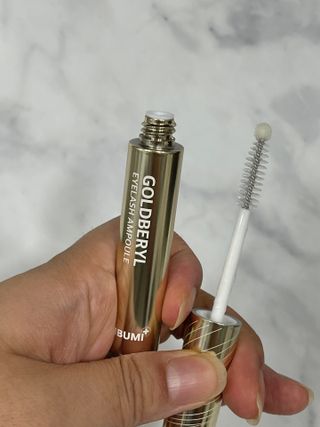 피부미 골드베릴 아이래쉬 앰플 10ml — 5점을 준 리뷰어가 2021년 9월 올린 사용 사진