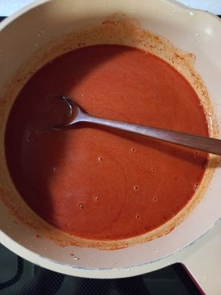[푸딩팩토리] 떡볶이 베스트 2종_옛날 국물떡볶이 570g / 할매 기름 떡볶이  570g — 5점을 준 리뷰어가 2022년 5월 올린 사용 사진