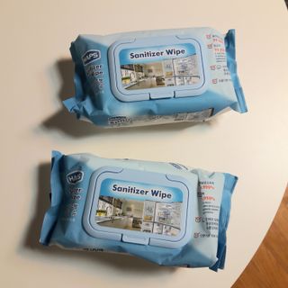 햅스 세균없는 주방 대형 2팩, HAPS sanitizer wipe — 4점을 준 리뷰어가 2021년 12월 올린 사용 사진
