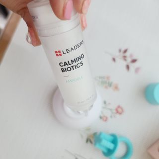 리더스코스메틱 리더스 카밍 페이스 쿨러 + 카밍 바이오틱스 앰플 — 5점을 준 리뷰어가 2021년 8월 올린 사용 사진