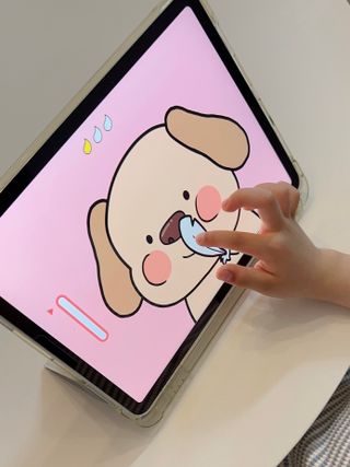 나우[소중한글]100일 만에 완성하는 소리중심 한글 공부 - 소중한글 100일 이용권 — 5점을 준 리뷰어가 2024년 6월 올린 사용 사진