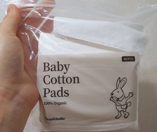 디어엘로디 프리미엄 유기농 베이비 솜티슈 40매 3 + 1 PACK — 5점을 준 리뷰어가 2021년 2월 올린 사용 사진