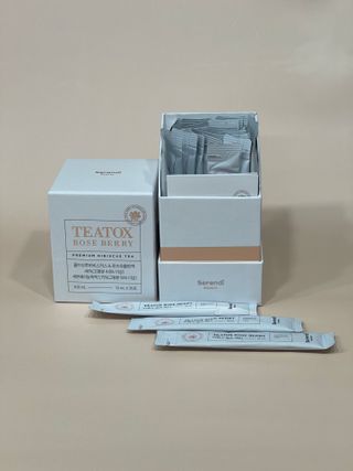 세렌디뷰티_이너뷰티 티톡스 로즈 베리 — 5점을 준 리뷰어가 2021년 3월 올린 사용 사진