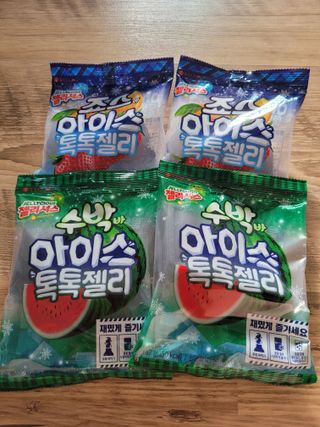 롯데제과 죠스바 아이스 톡톡 젤리 — 5점을 준 리뷰어가 2021년 10월 올린 사용 사진