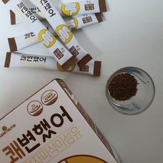 메이준뉴트리 쾌변했어 차전자피 식이섬유[30포/1박스] — 5점을 준 리뷰어가 2021년 4월 올린 사용 사진