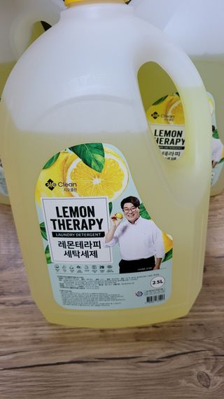 지오클린 레몬테라피 액체세제 2.5L 4개 — 4점을 준 리뷰어가 2022년 8월 올린 사용 사진