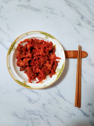 불타 호랑이 닭발 250g — 4.5점을 준 리뷰어가 2021년 7월 올린 사용 사진
