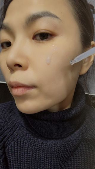 나우 [리브엠] 123억개 엑소좀으로 채운 눈부신 광채, 엑소코어 화이트닝 텐션 앰플 — 5점을 준 리뷰어가 2023년 11월 올린 사용 사진