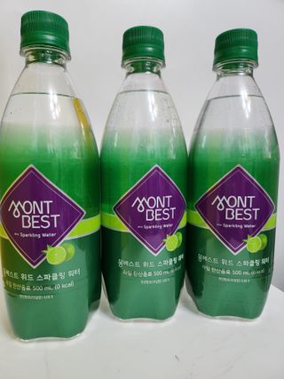 몽베스트 Montbest with Sparkling water Lime20병 — 5점을 준 리뷰어가 2023년 3월 올린 사용 사진