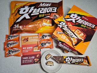 핫브레이크 땅콩카라멜 — 5점을 준 리뷰어가 2023년 5월 올린 사용 사진